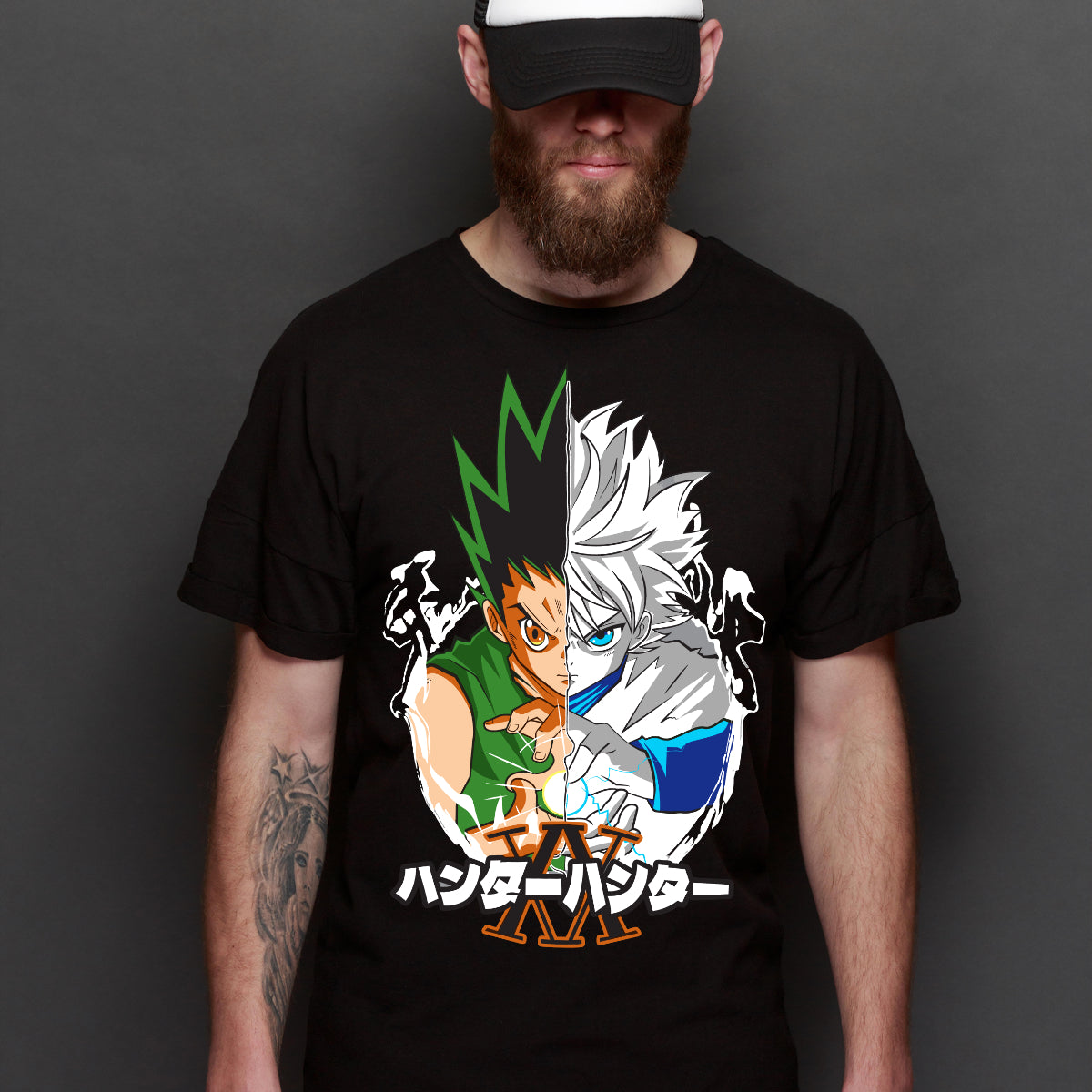 Hunter x Hunter Gon and Killua T-shirt Japanese Anime Tee