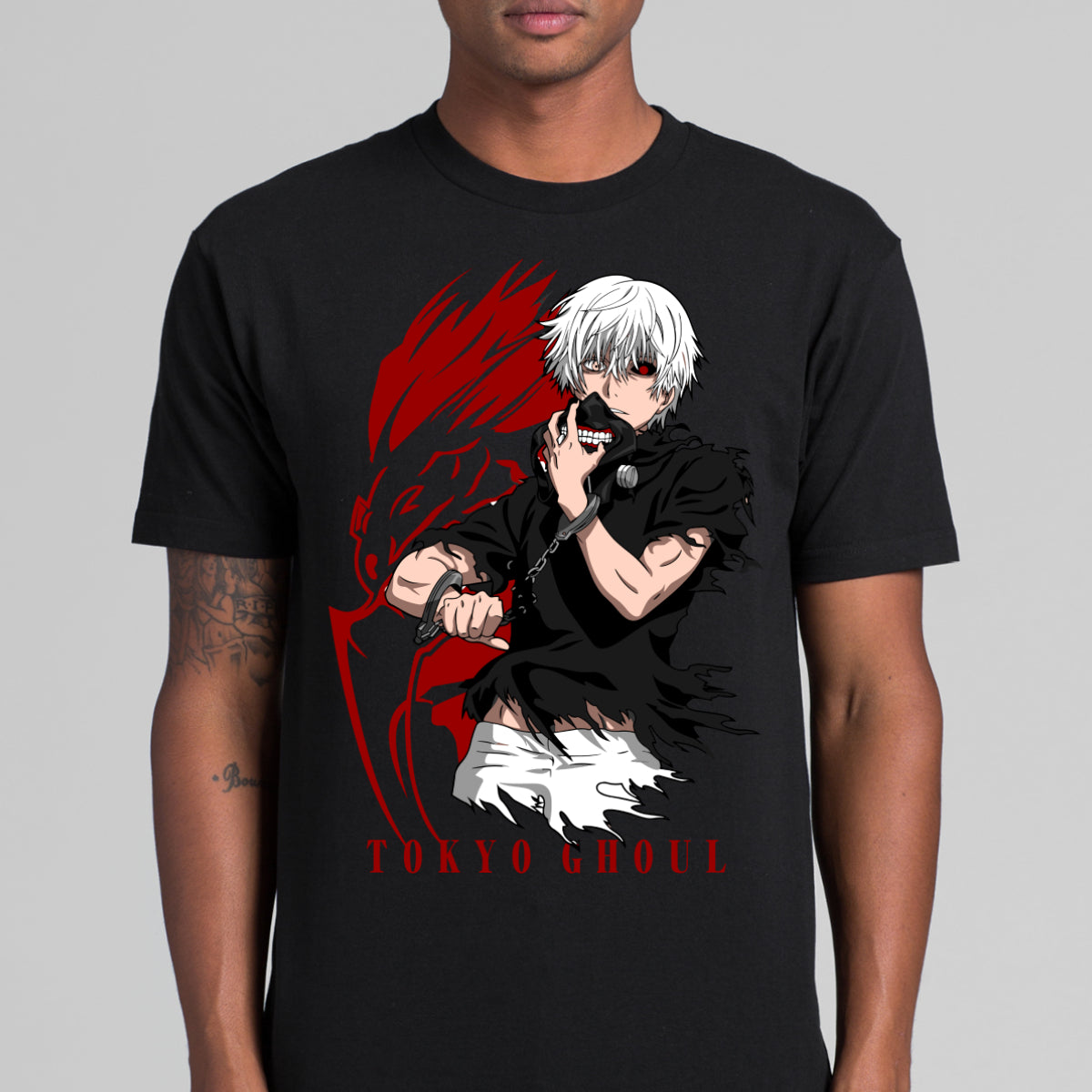 Tokyo Ghoul Ken Kaneki V2 T-Shirt Japanese Anime Tee