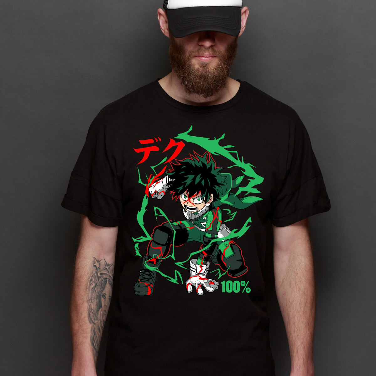 My Hero Academia Izuku Midoriya V9 T-shirt Japanese anime Tee