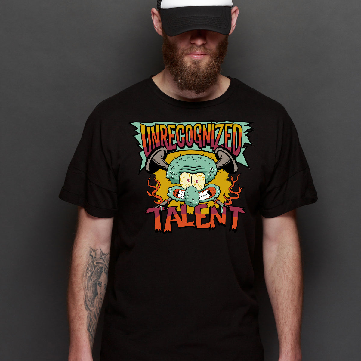 SpongeBob SquarePants Squidward T-Shirt Funny Tee