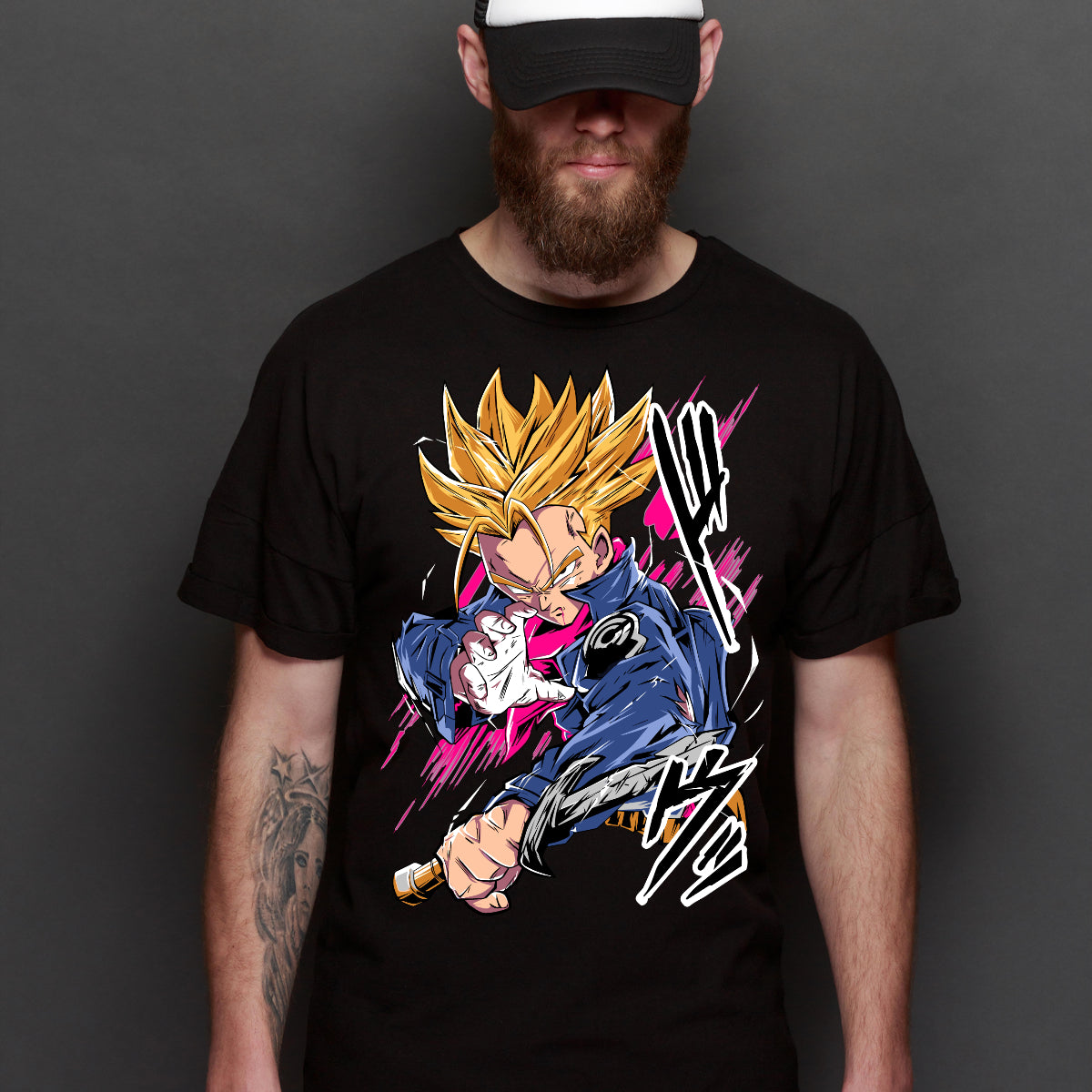 Dragon Ball Future Trunks V2 T-Shirt Japanese Anime Tee