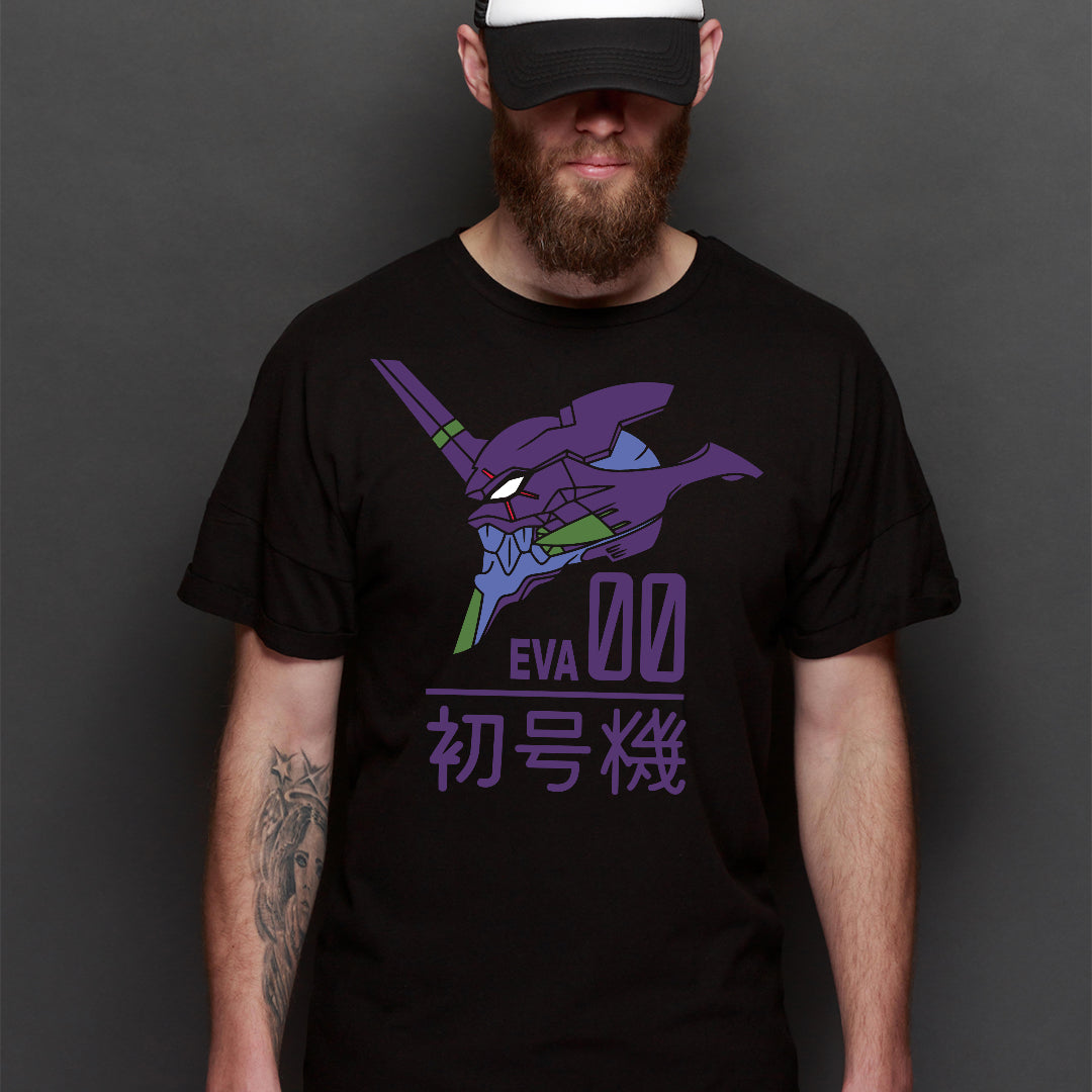 Neon Genesis Evangelion Unit-01 V2 T-Shirt Japanese Anime Tee