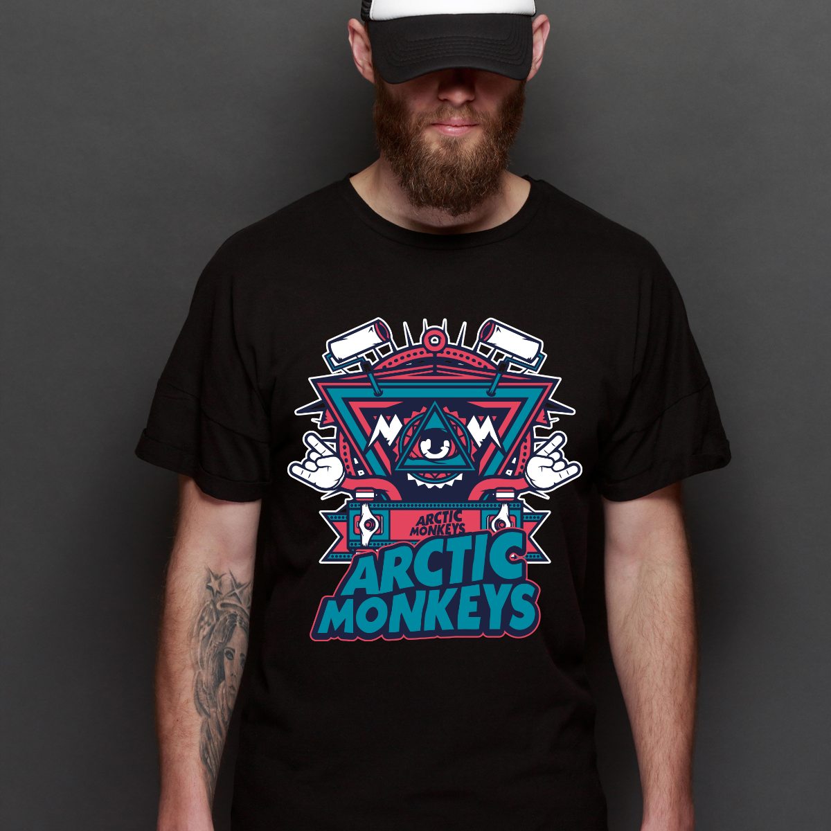 Arctic Monkeys T-Shirt Band Family Tee Music Rock And Roll