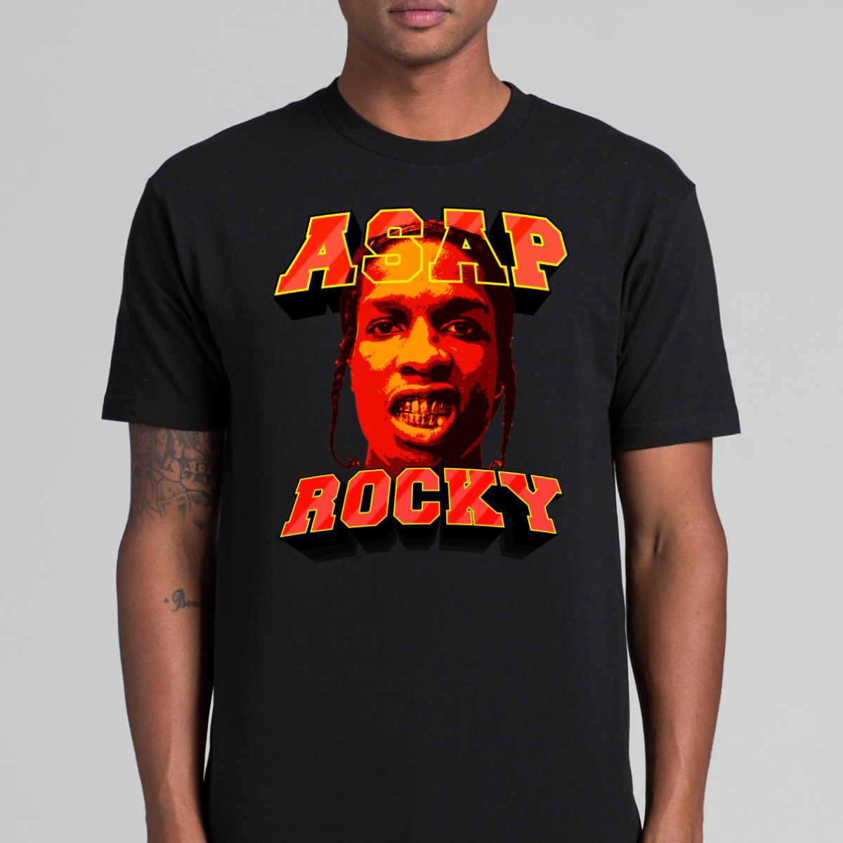 ASAP ROCKY V2 T-Shirt Rapper Family Fan Music Hip Hop Culture
