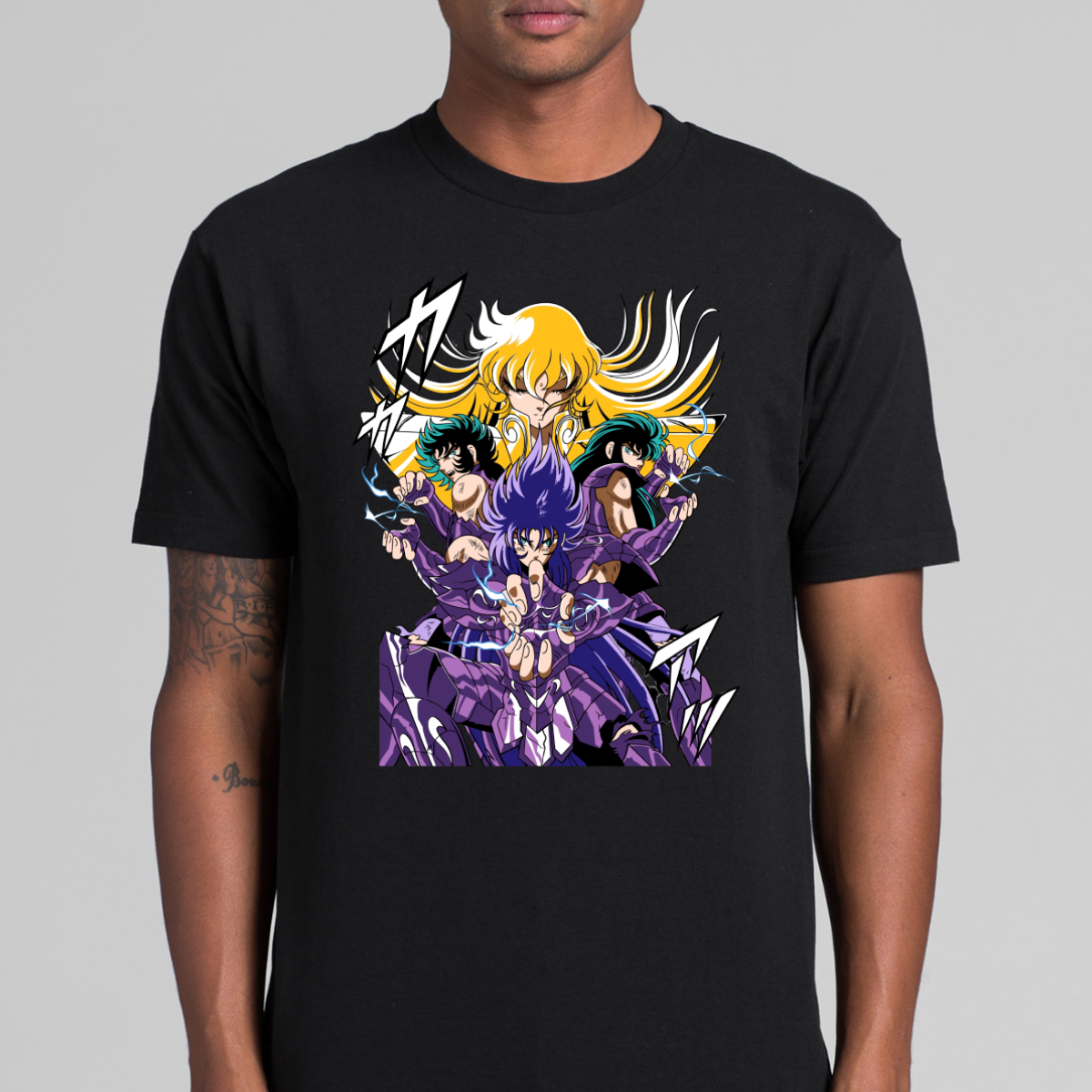 Saint Seiya V9 T-shirt Japanese anime