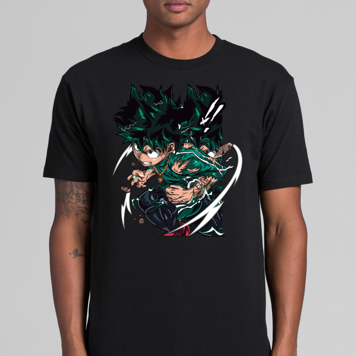 My Hero Academia Izuku Midoriya V17 T-shirt Japanese Anime Tee