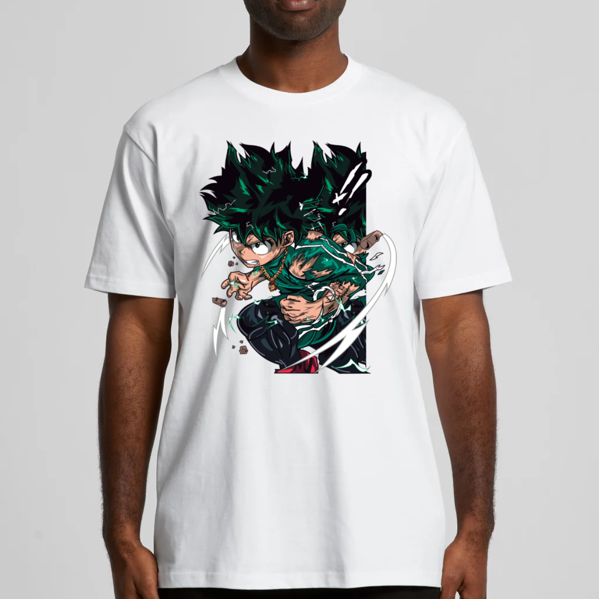 My Hero Academia Izuku Midoriya V17 T-shirt Japanese Anime Tee