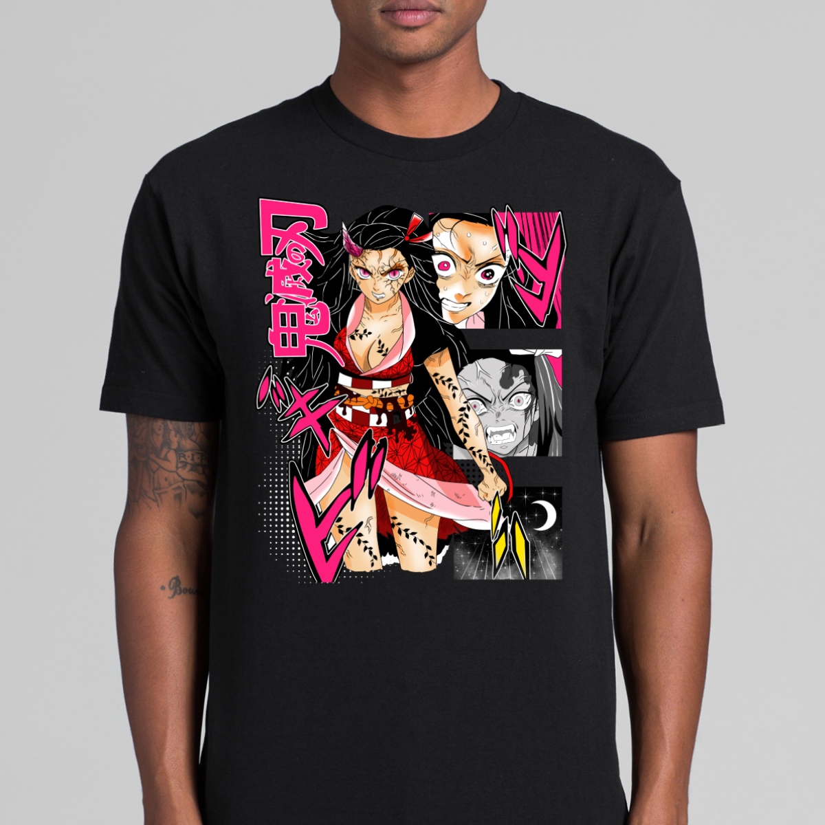 Demon Slayer Nezuko Kamado Ver14 T-shirt Japanese Anime Tee