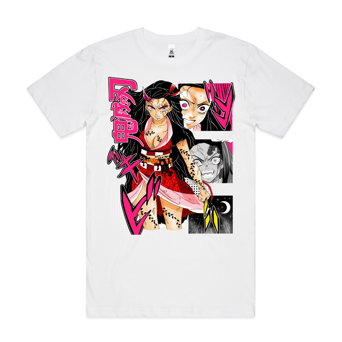 Demon Slayer Nezuko Kamado Ver14 T-shirt Japanese Anime Tee