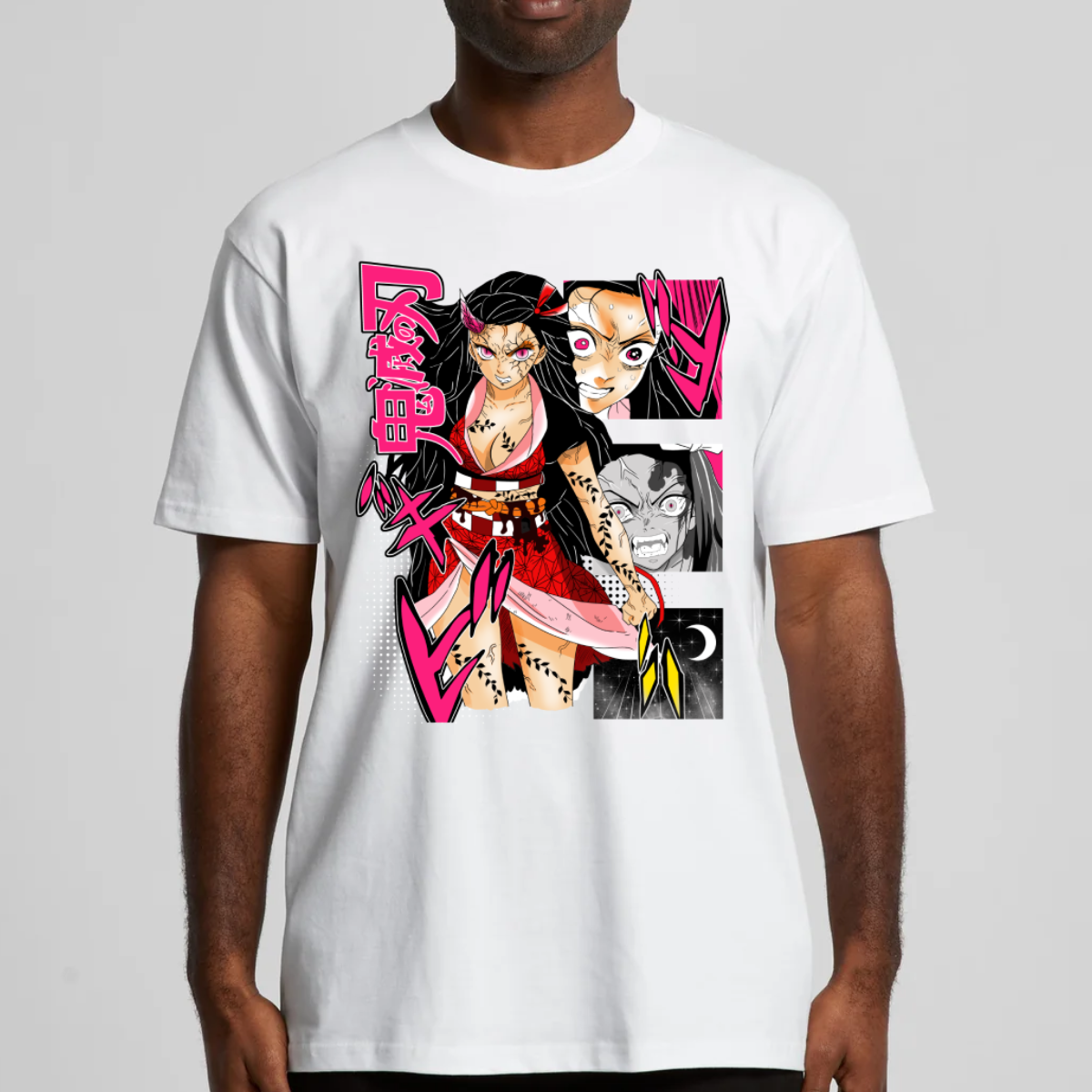 Demon Slayer Nezuko Kamado Ver14 T-shirt Japanese Anime Tee
