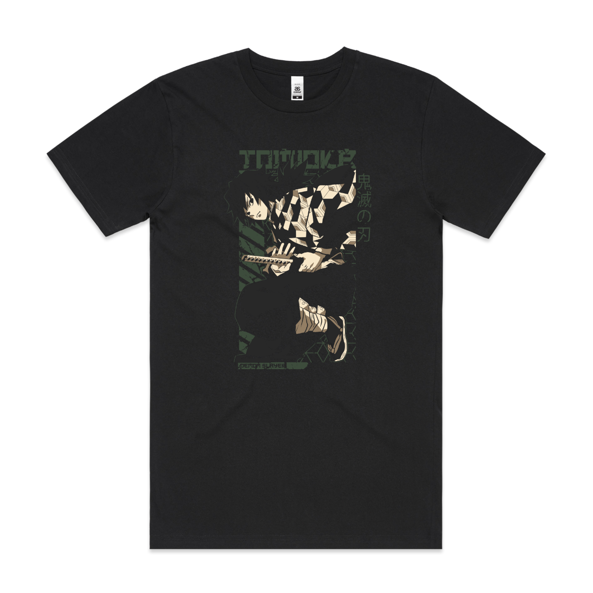 Demon Slayer Giyu Tomioka V3 T-Shirt Japanese Anime Tee