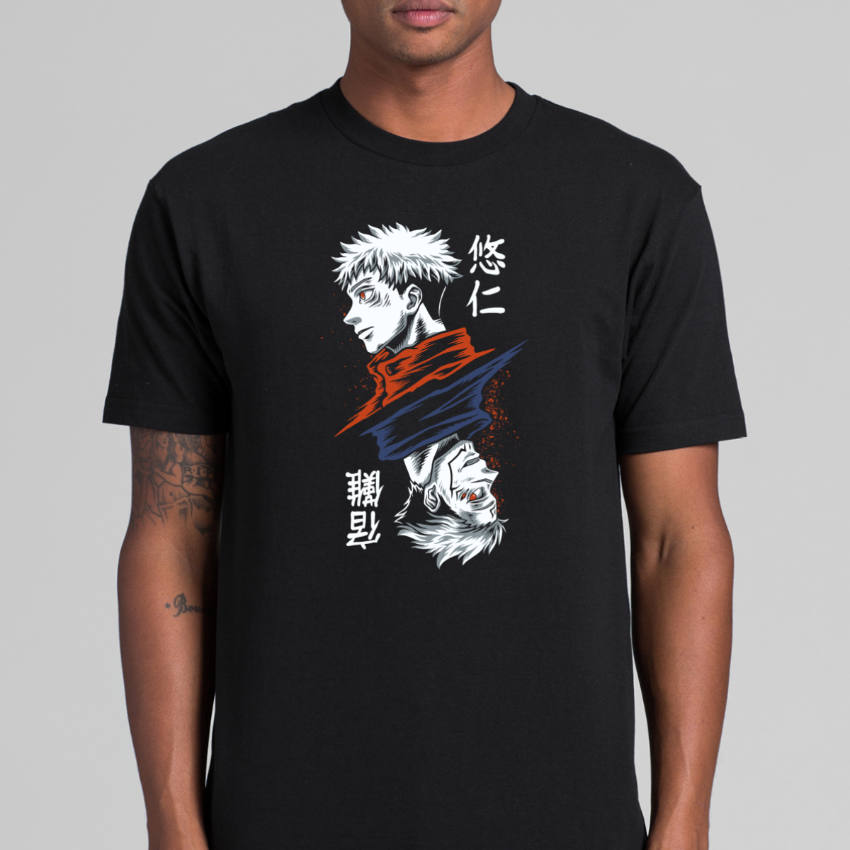 Jujutsu Kaisen Itadori X Sakuna T-Shirt V6 Japanese Anime Tee