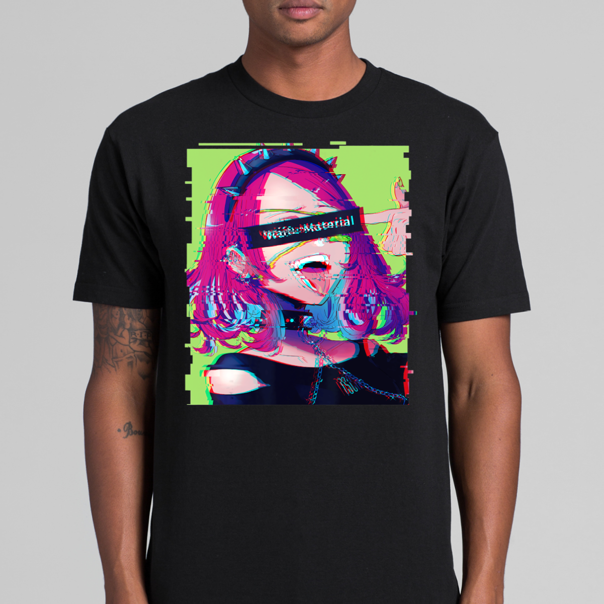 Japanese Girl Waifu Material T-Shirt Anime Tee