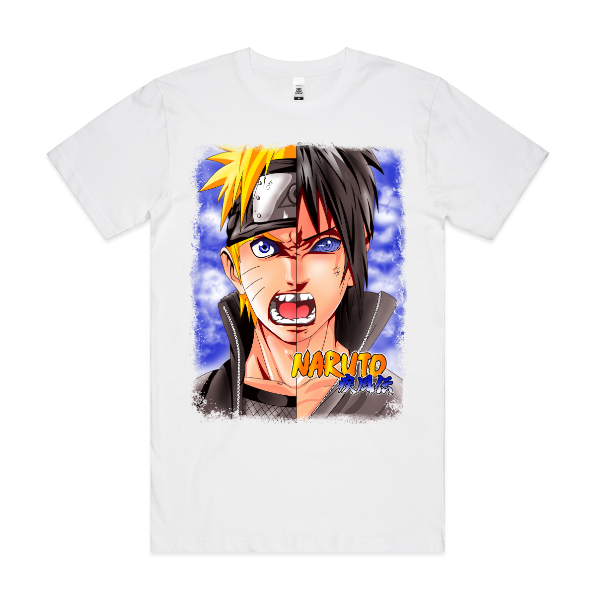 Naruto x Sasuke T-Shirt Japanese Anime Tee