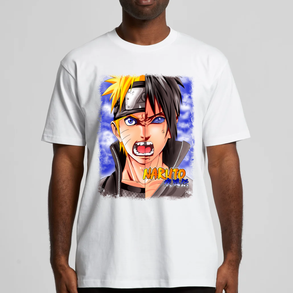 Naruto x Sasuke T-Shirt Japanese Anime Tee