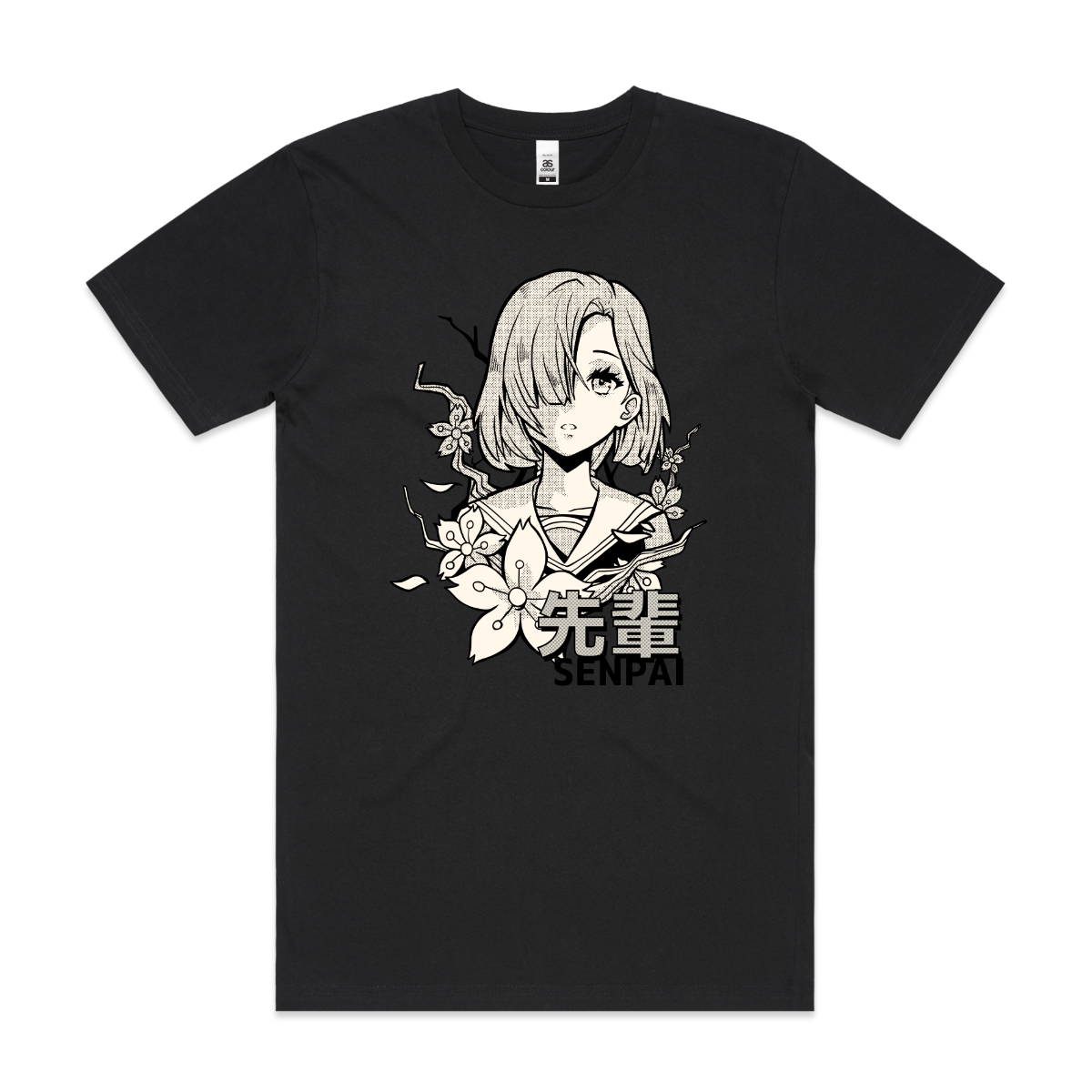 Anime Girl Senpai T-Shirt Japanese Anime Tee