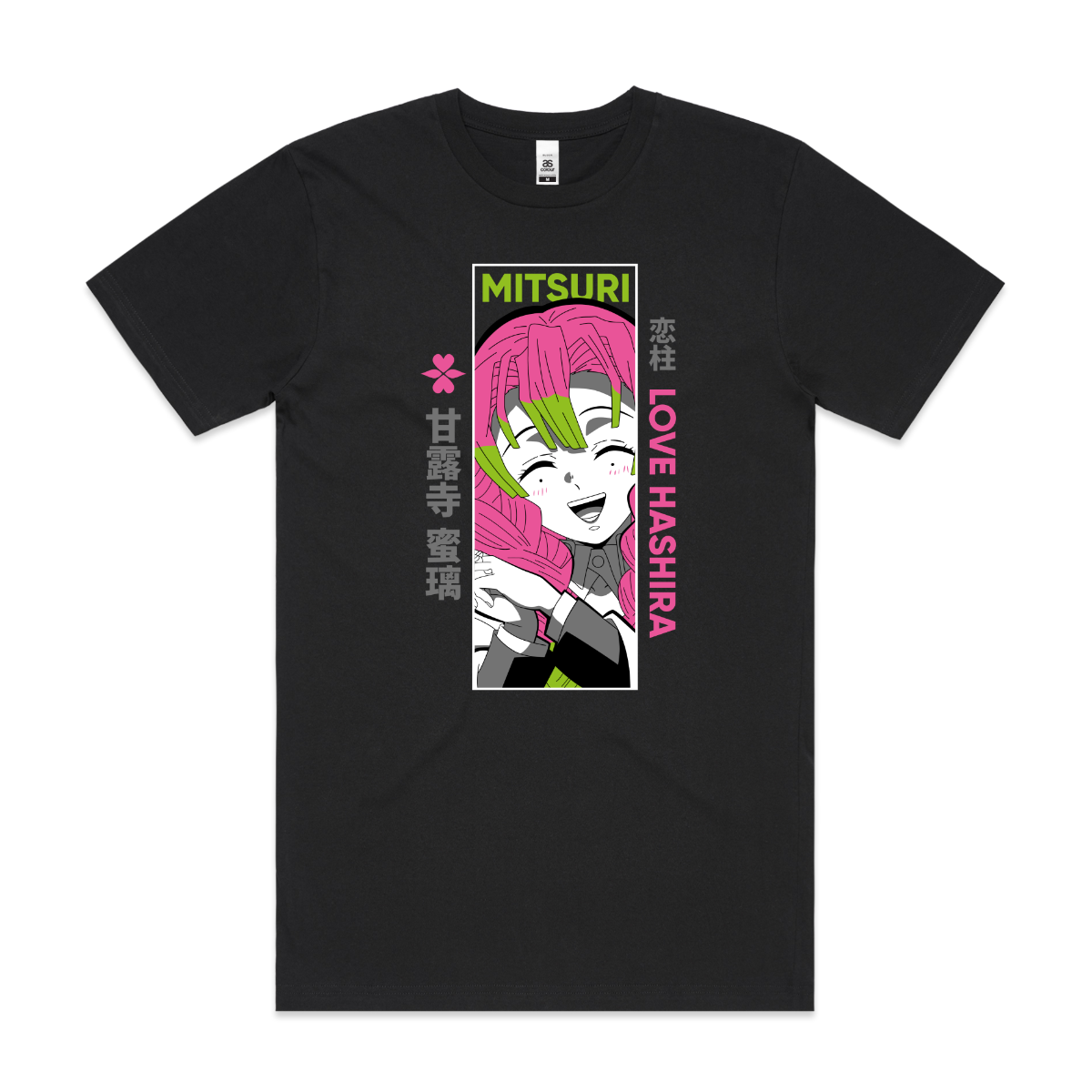 Demon Slayer Mitsuri Kanroji V2 T-Shirt Japanese Anime Tee