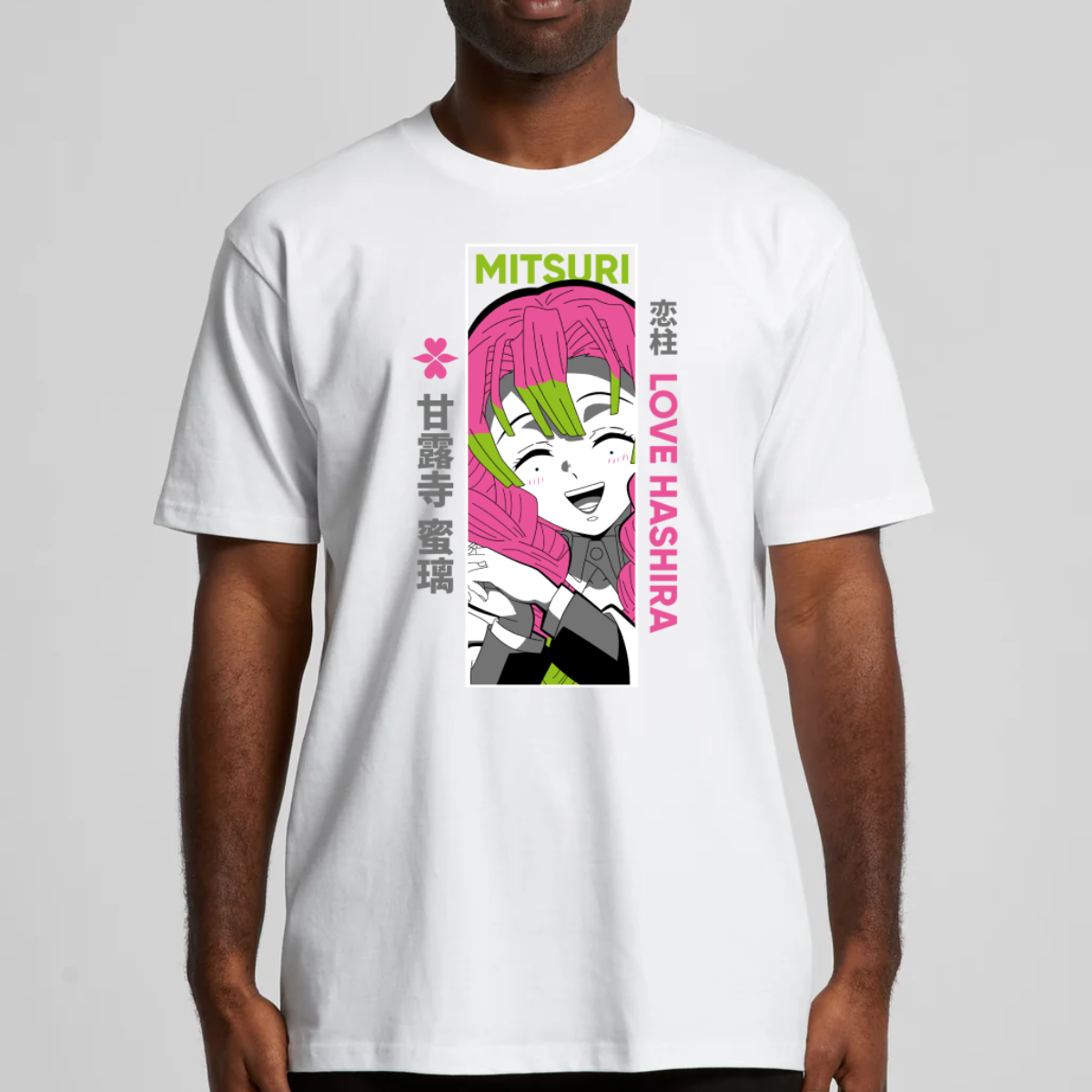 Demon Slayer Mitsuri Kanroji V2 T-Shirt Japanese Anime Tee