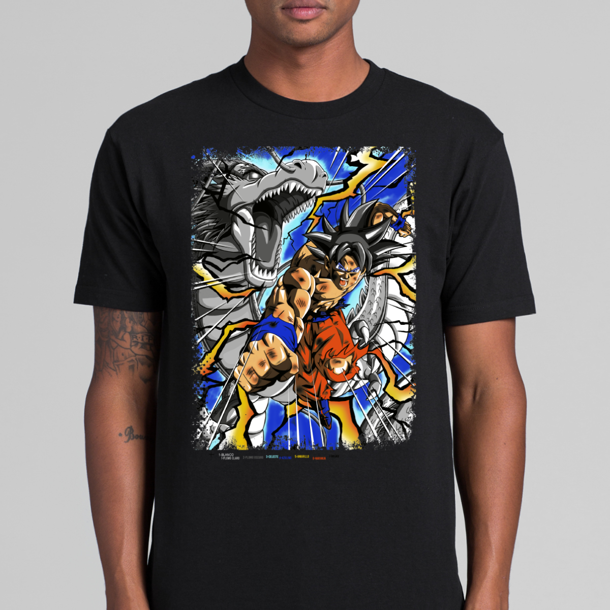 Dragon Ball Ver44 Goku T-Shirt Japanese Anime Tee