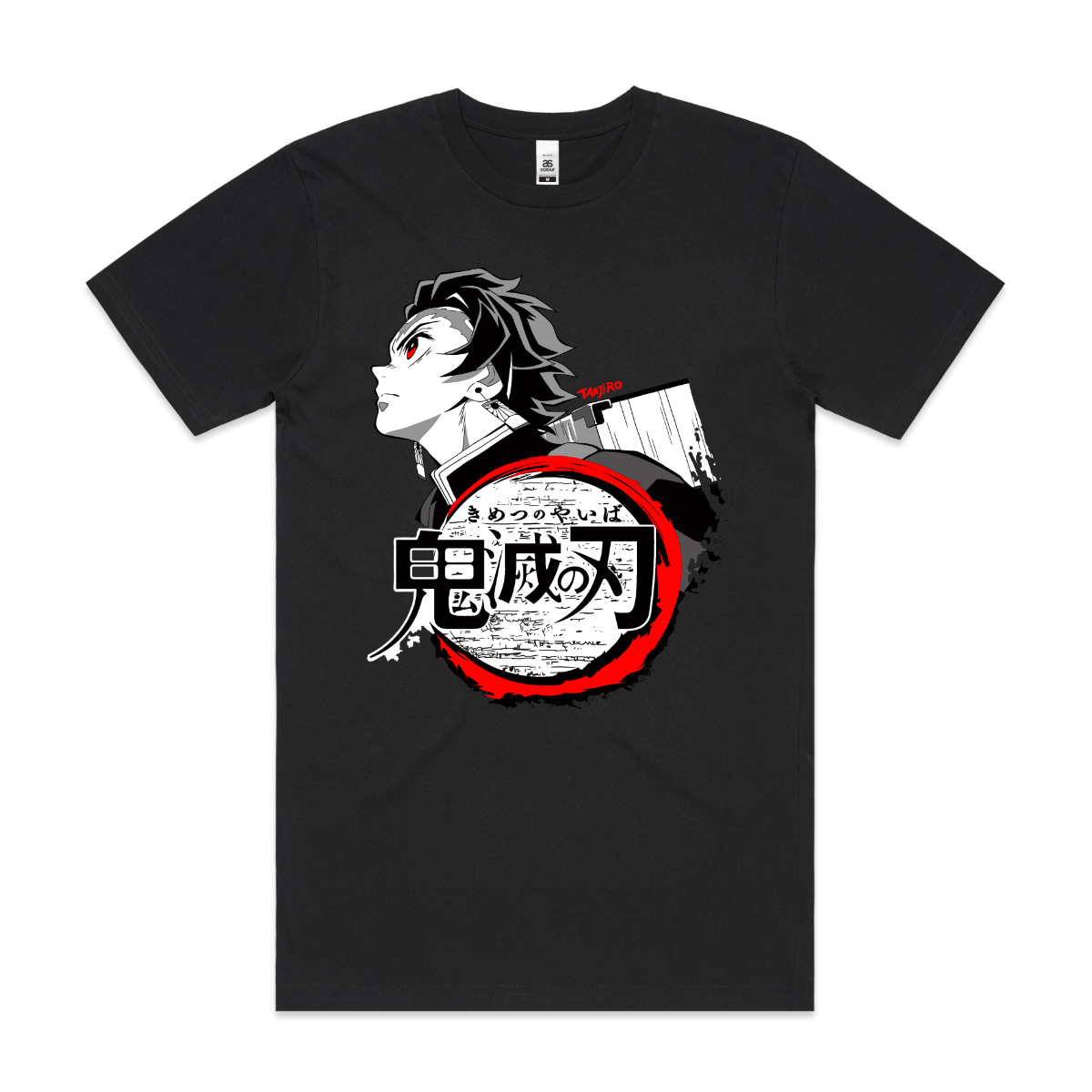 Demon Slayer Kamado Tanjiro V8 T-Shirt Japanese Anime Tee