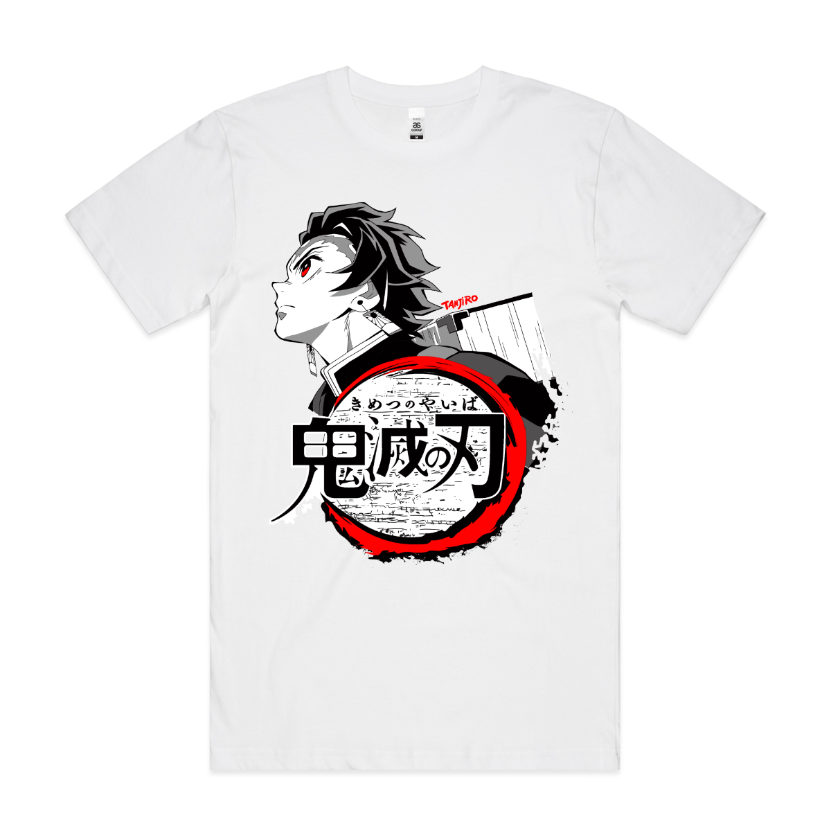 Demon Slayer Kamado Tanjiro V8 T-Shirt Japanese Anime Tee