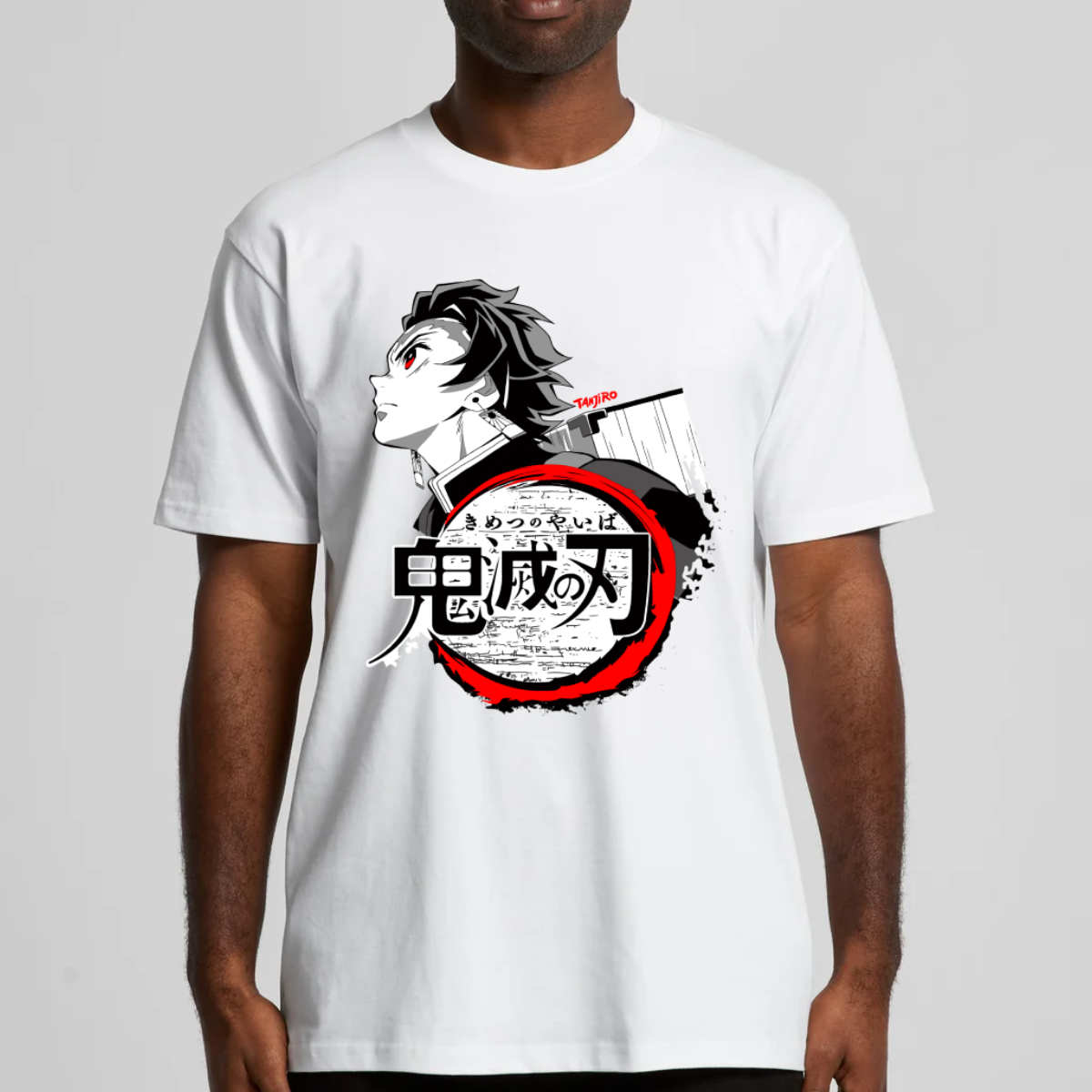 Demon Slayer Kamado Tanjiro V8 T-Shirt Japanese Anime Tee