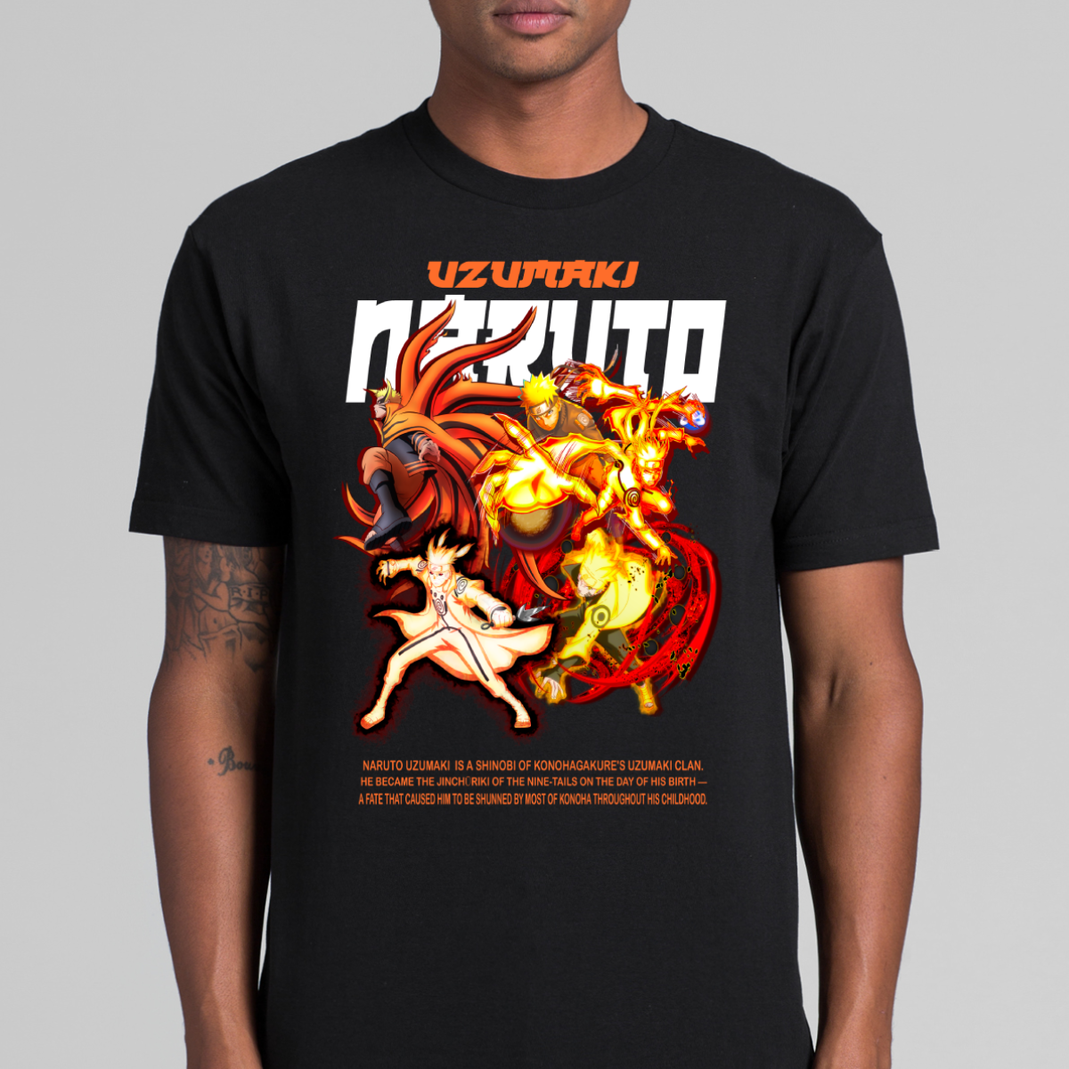 Naruto Uzumaki Ver12 T-Shirt Japanese Anime Tee