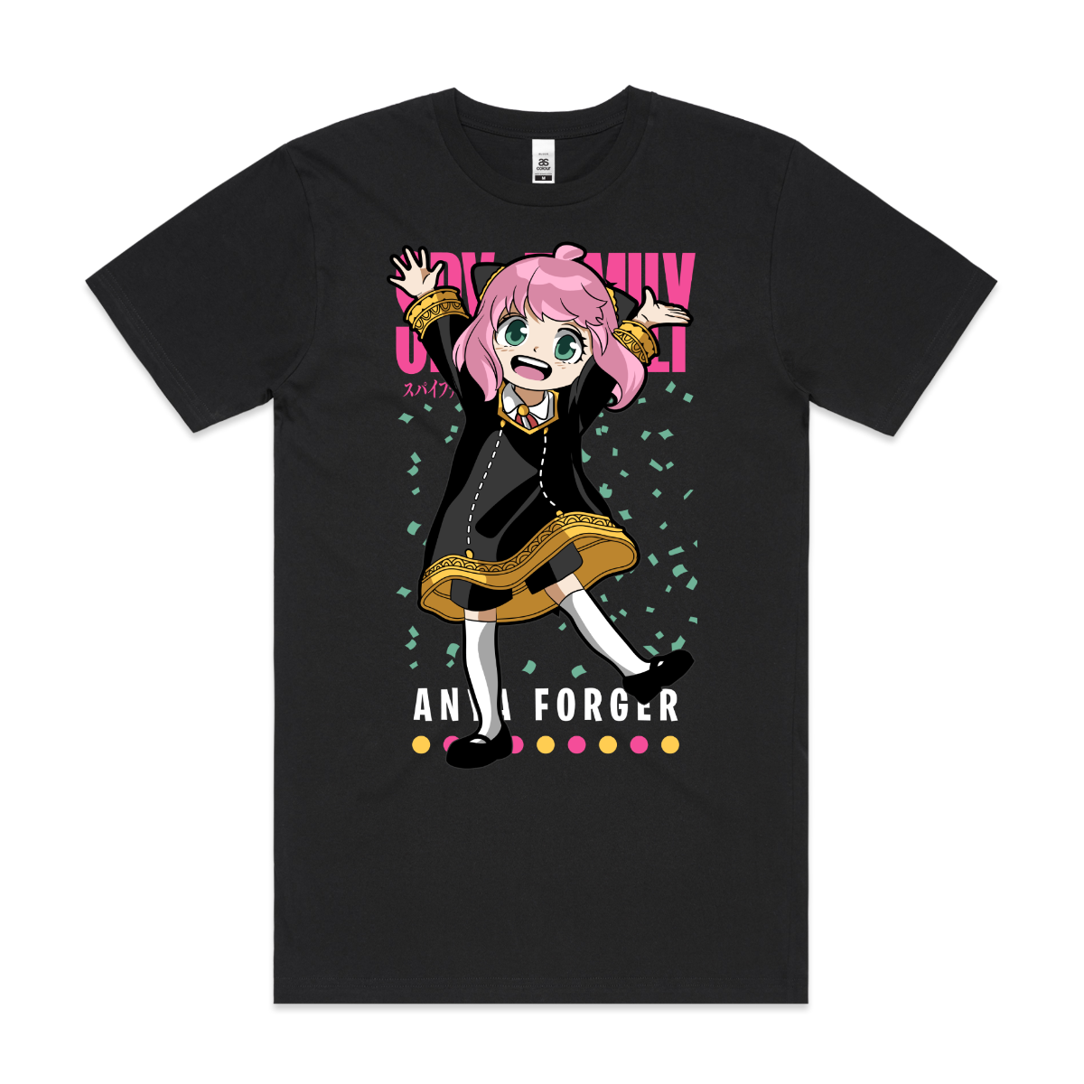 Spy X Family Anya Forger V6 T-shirt Japanese Anime Tee