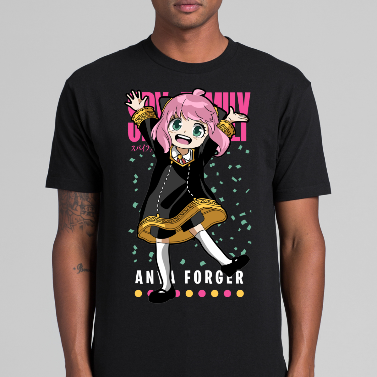 Spy X Family Anya Forger V6 T-shirt Japanese Anime Tee