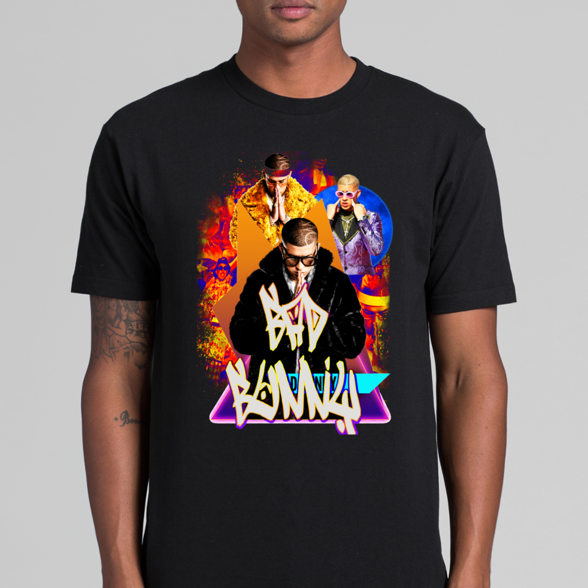 Bad Bunny T-Shirt Rapper Family Fan Music Hip Hop Culture