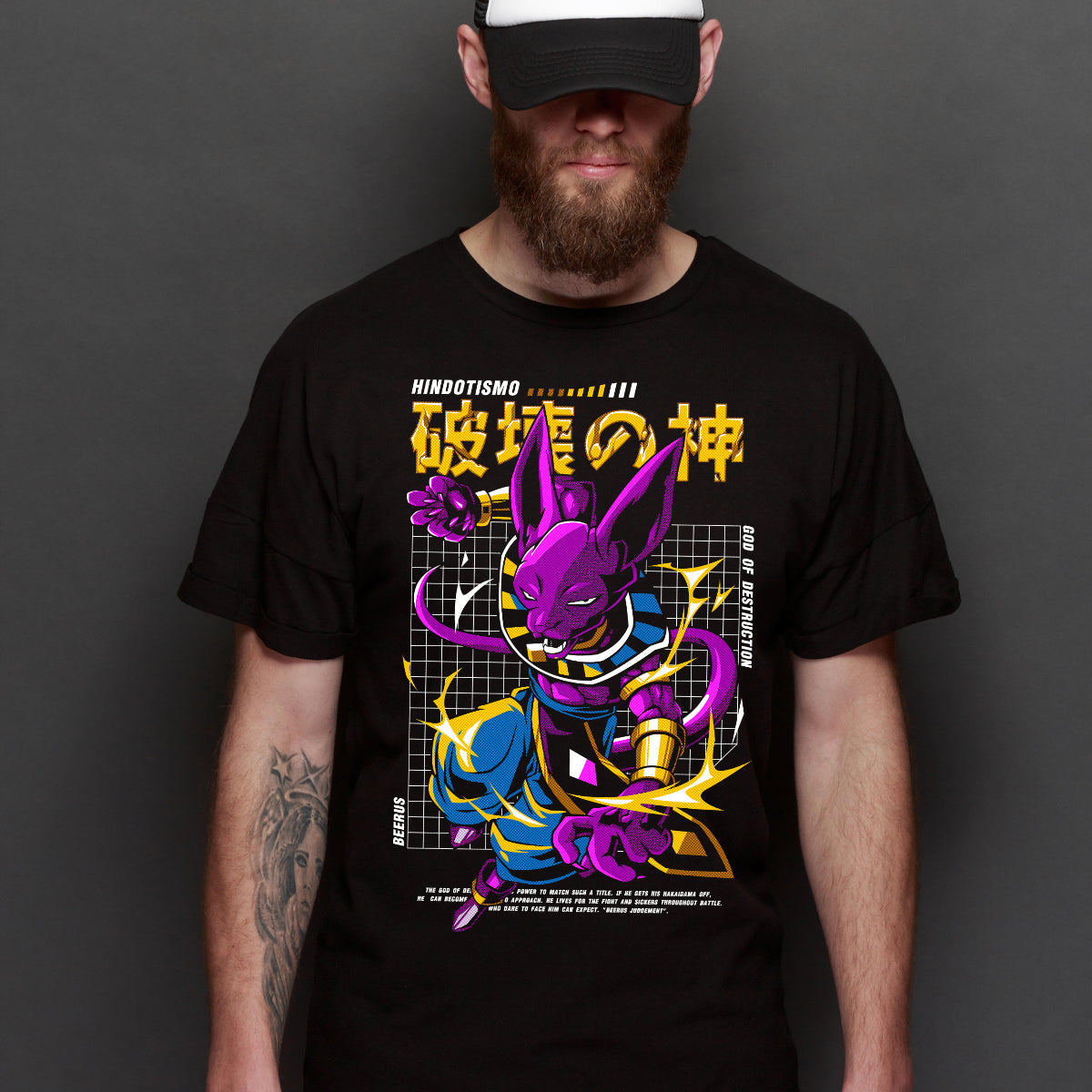 Dragon Ball Super Beerus T-shirt Japanese anime
