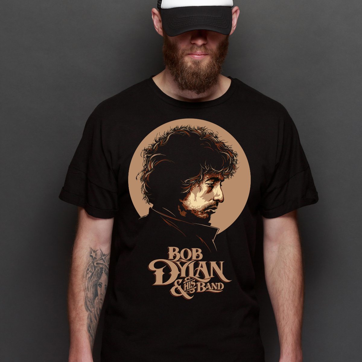 Bob Dylan T-shirt Artist Family Music Tee