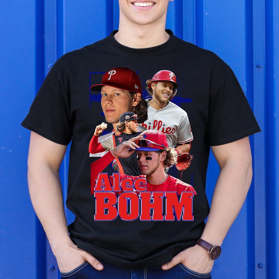 Alec Bohm MLB T-Shirt Sport Athlete Family Tee Baseball