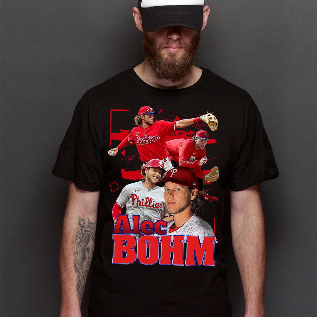 Alec Bohm V2 MLB T-Shirt Sport Athlete Family Tee Baseball
