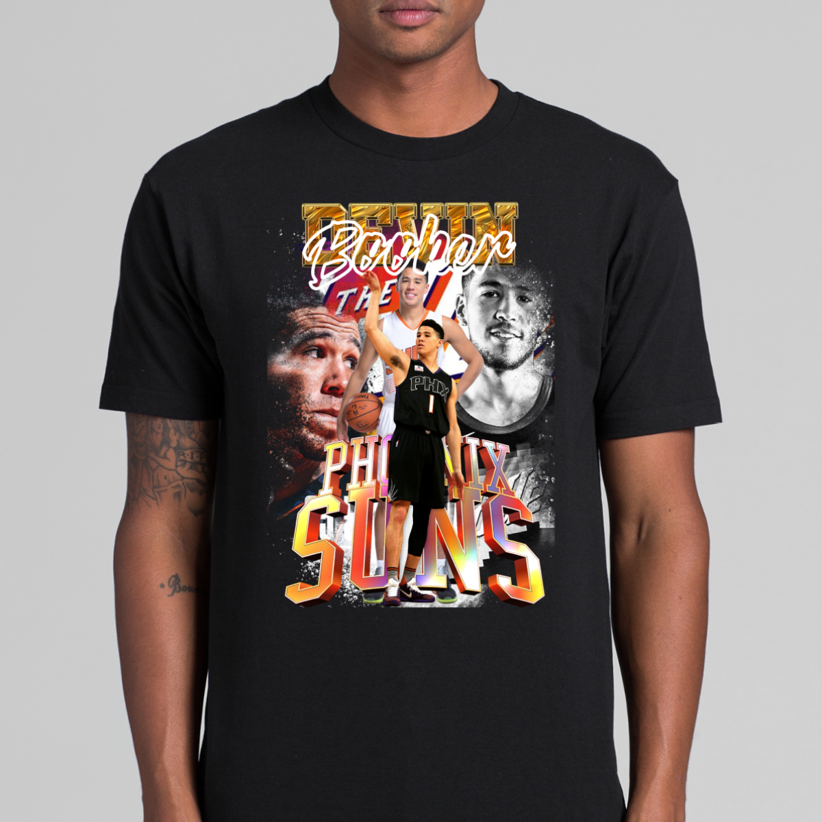 Devin Booker V6 NBA T-Shirt Sport Athlete Family Tee