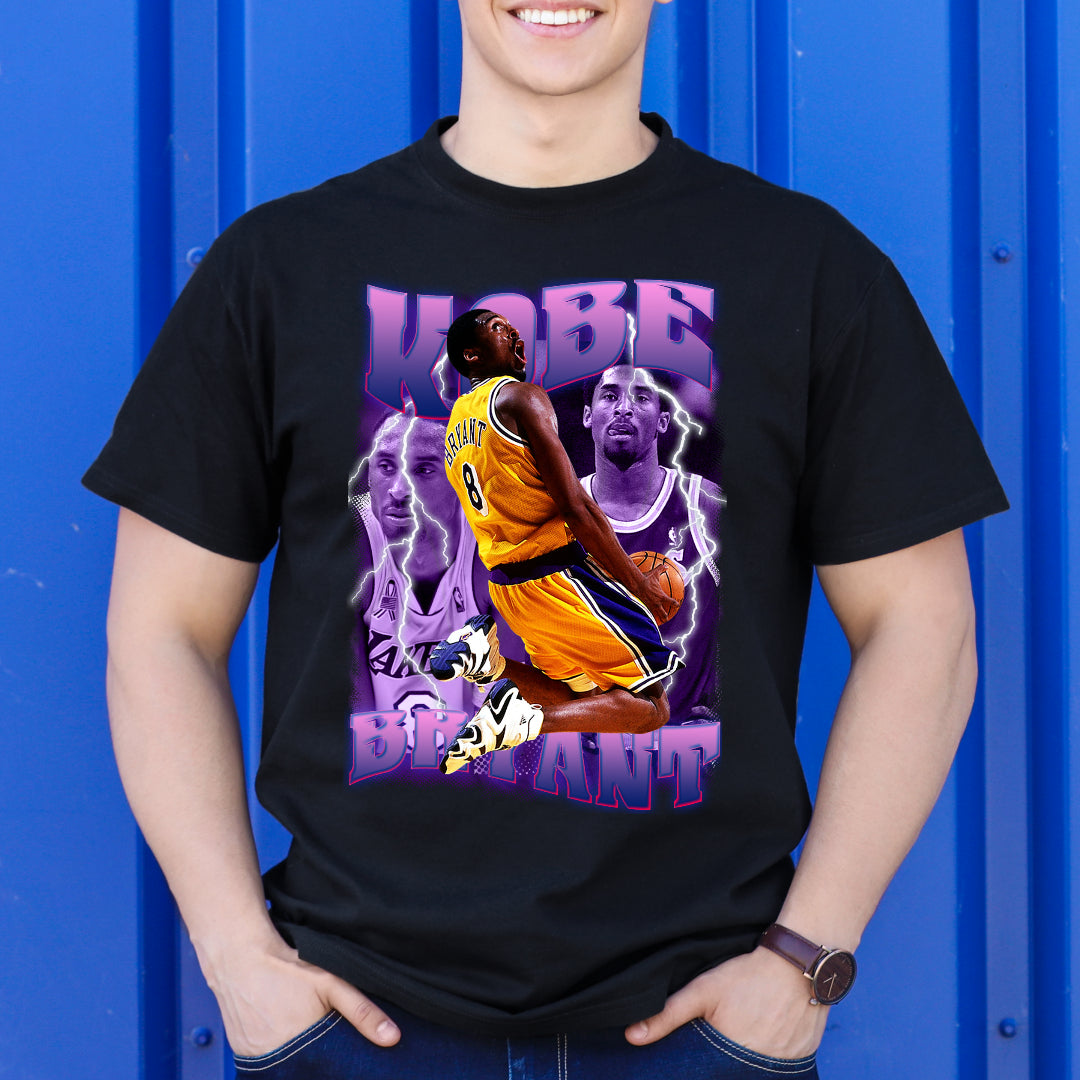 Kobe Bryant V12 NBA T-Shirt Sport Athlete Family Tee