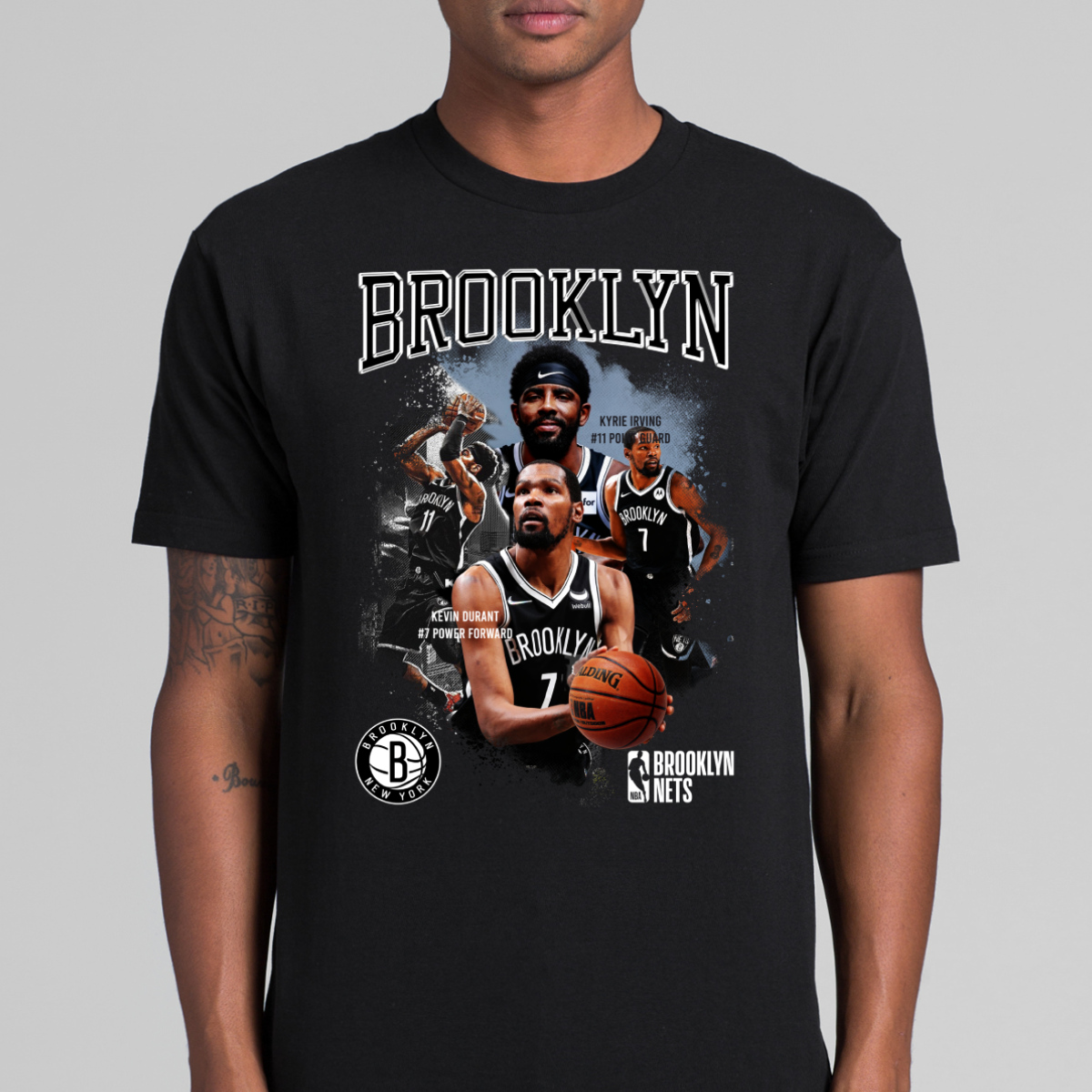 Brooklyn Nets NBA T-Shirt Sport Athlete Family Tee