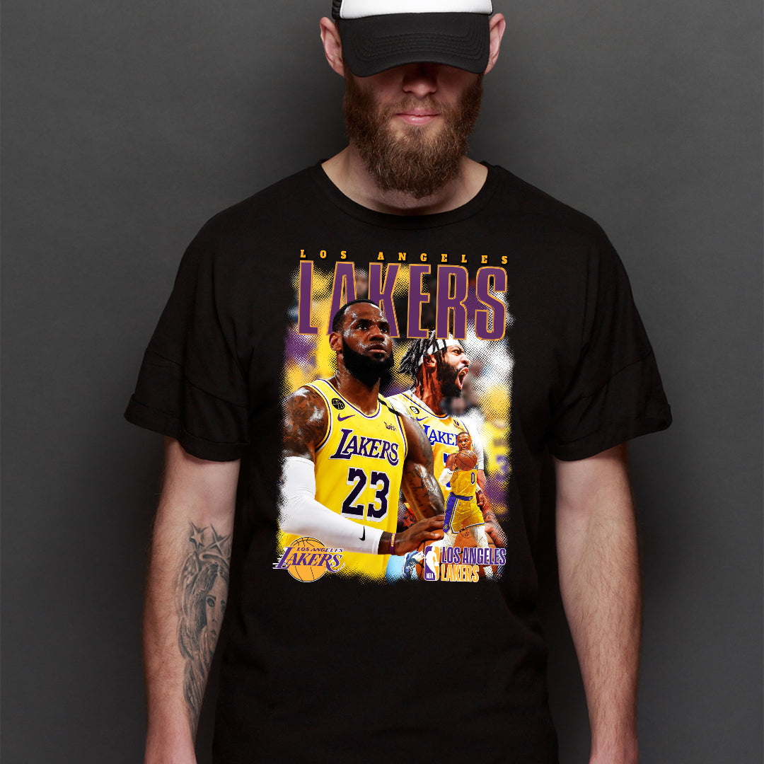 LA Lakers NBA T-Shirt Sport Athlete Family Tee