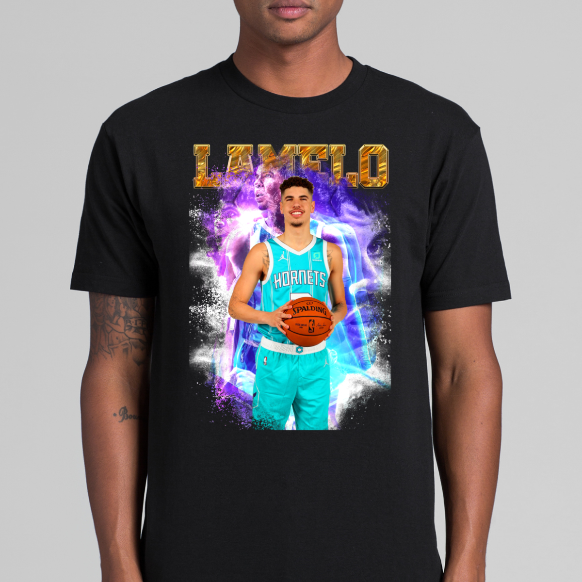 LaMelo Ball V7 NBA T-Shirt Sport Athlete Family Tee