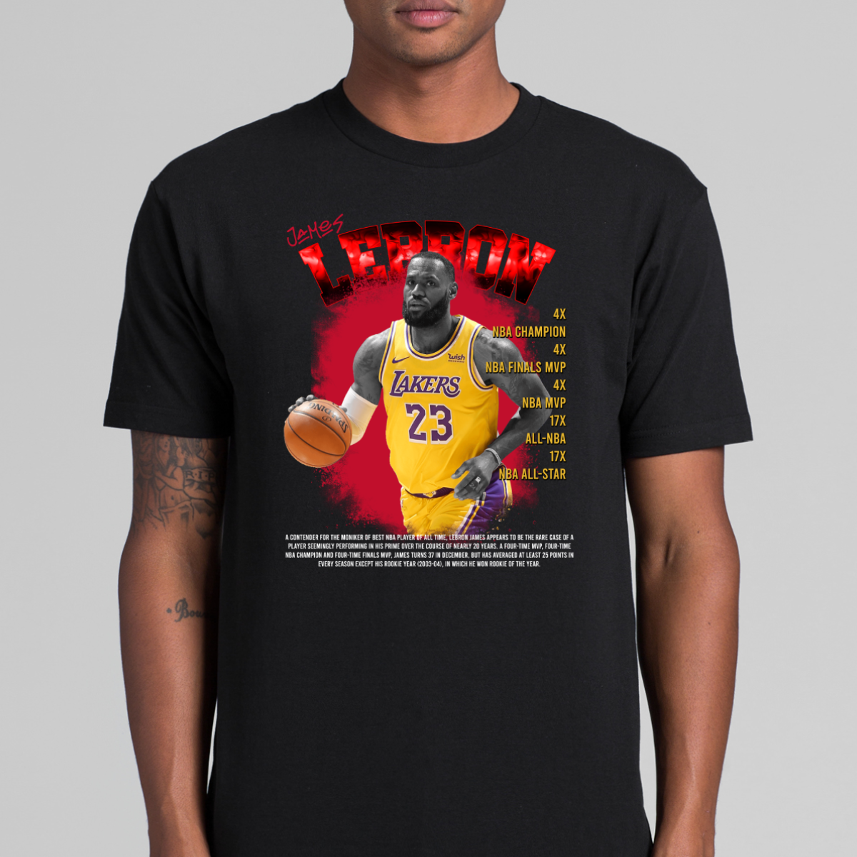 LeBron James V13 NBA T-Shirt Sport Athlete Family Tee