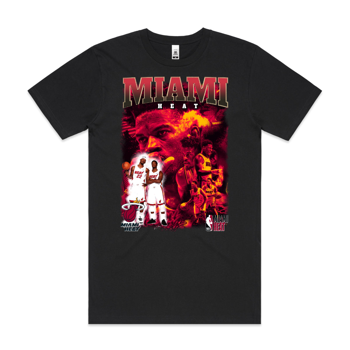 Miami Heat NBA T-Shirt Sport Athlete Family Tee