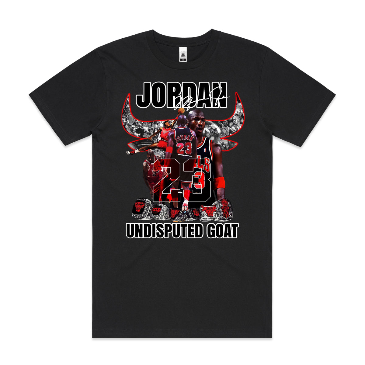 Michael Jordan V6 NBA T-Shirt Sport Athlete Family Tee