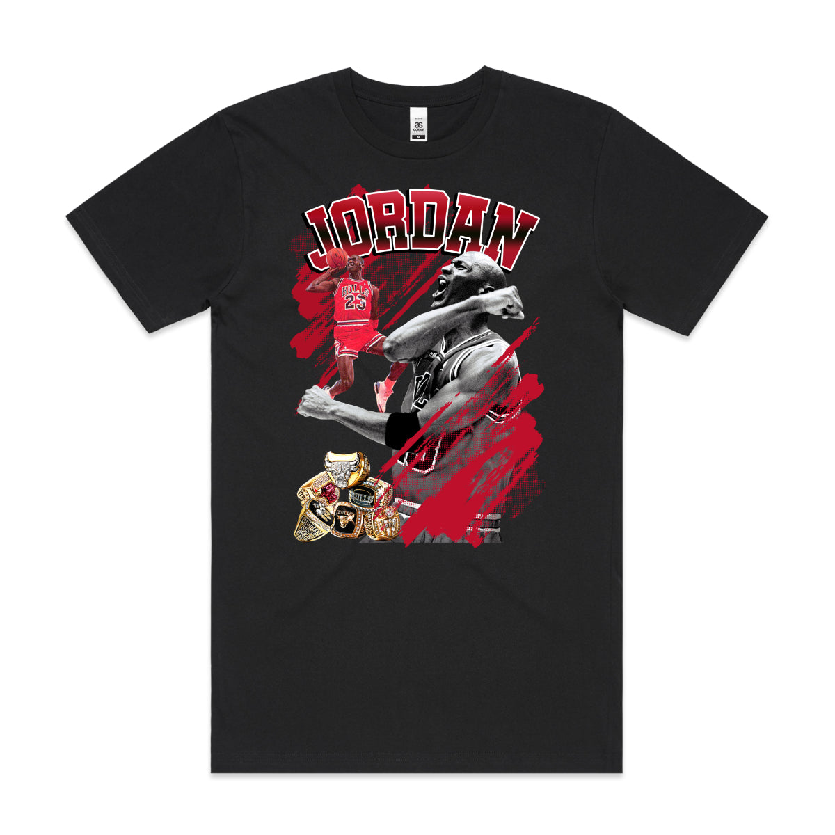 Michael Jordan V7 NBA T-Shirt Sport Athlete Family Tee