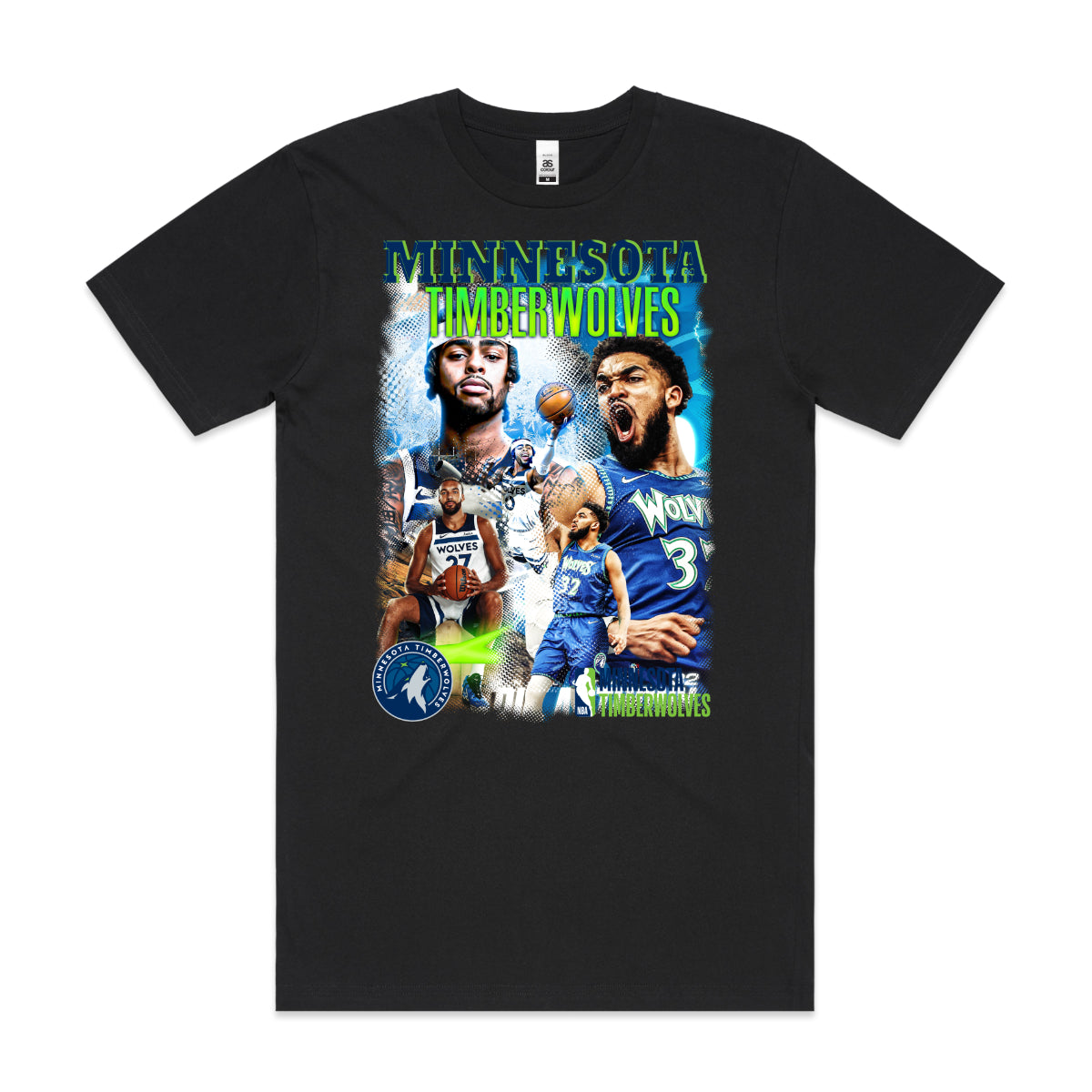 Minnesota Timberwolves NBA T-Shirt Sport Athlete Family Tee