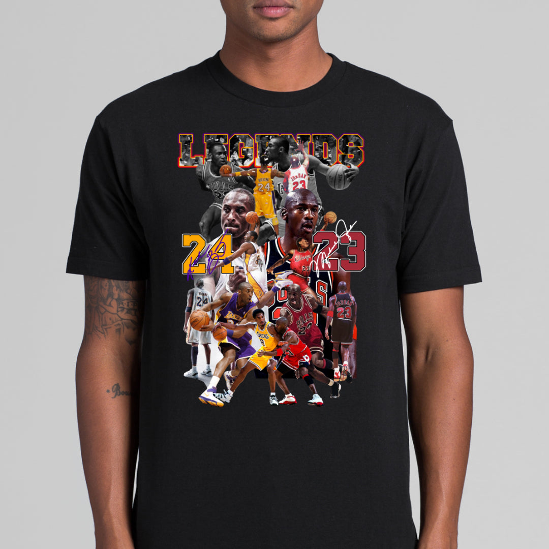 Legends 24 23 NBA T-Shirt Sport Athlete Family Tee