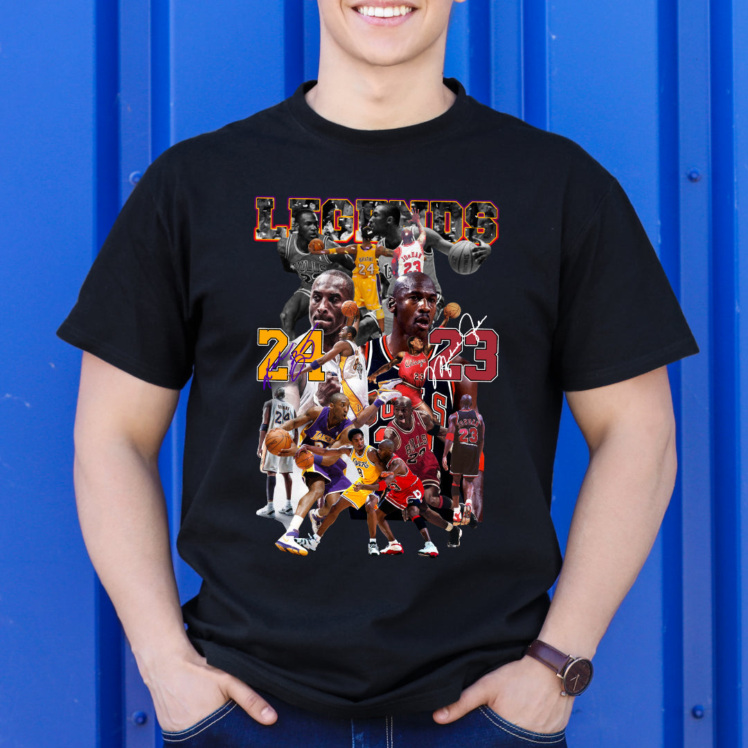 Legends 24 23 NBA T-Shirt Sport Athlete Family Tee