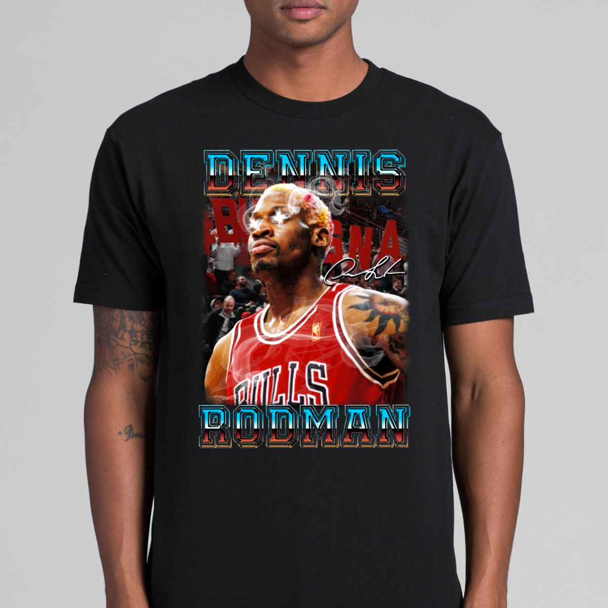 Dennis Rodman V11 NBA T-Shirt Sport Athlete Family Tee