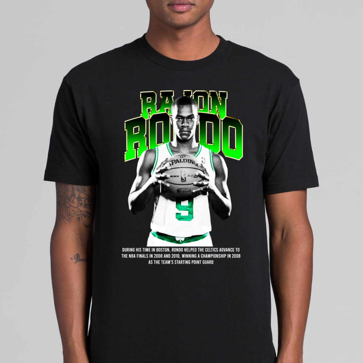 Rajon Rondo V5 NBA T-Shirt Sport Athlete Family Tee