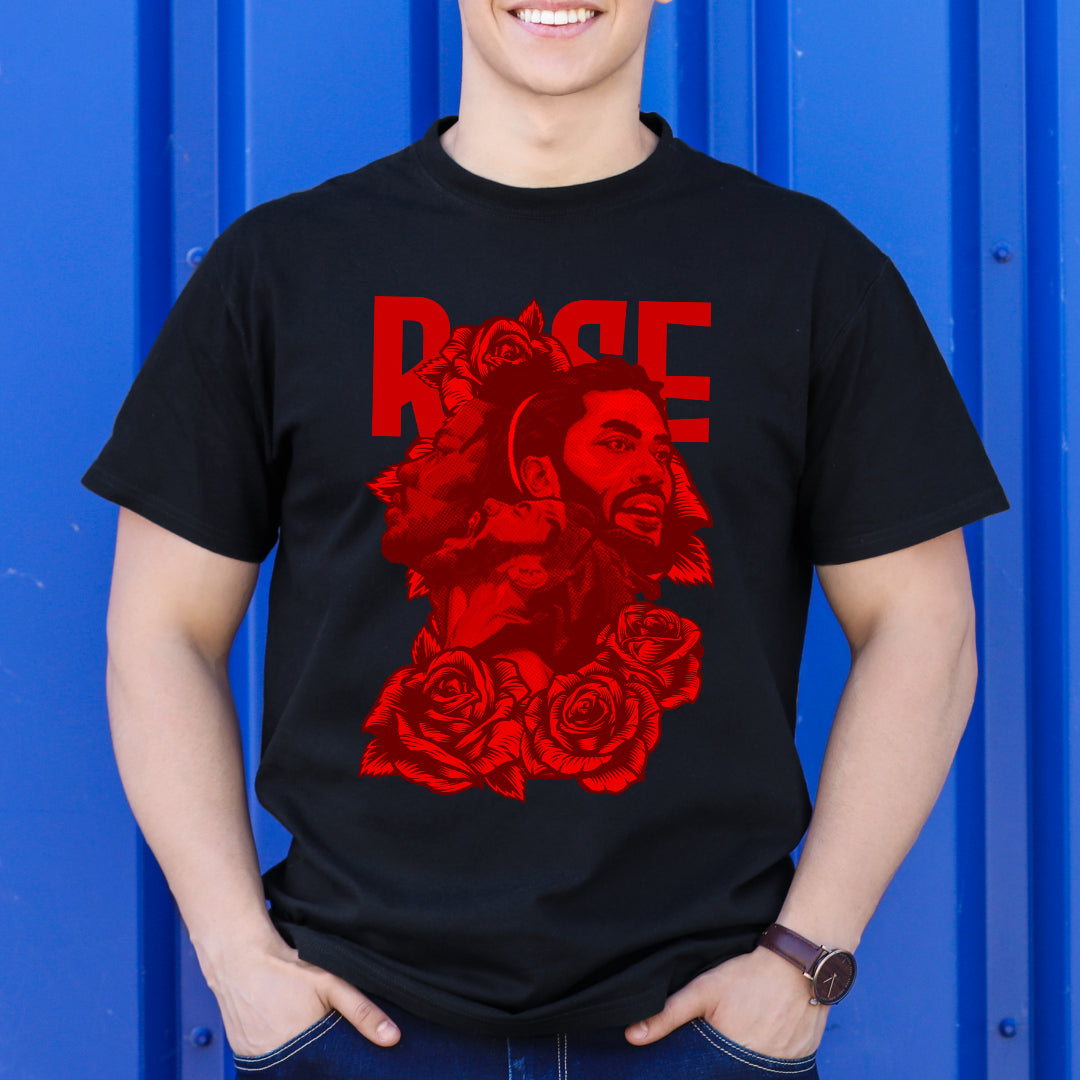 Derrick Rose V4 NBA T-Shirt Sport Athlete Family Tee