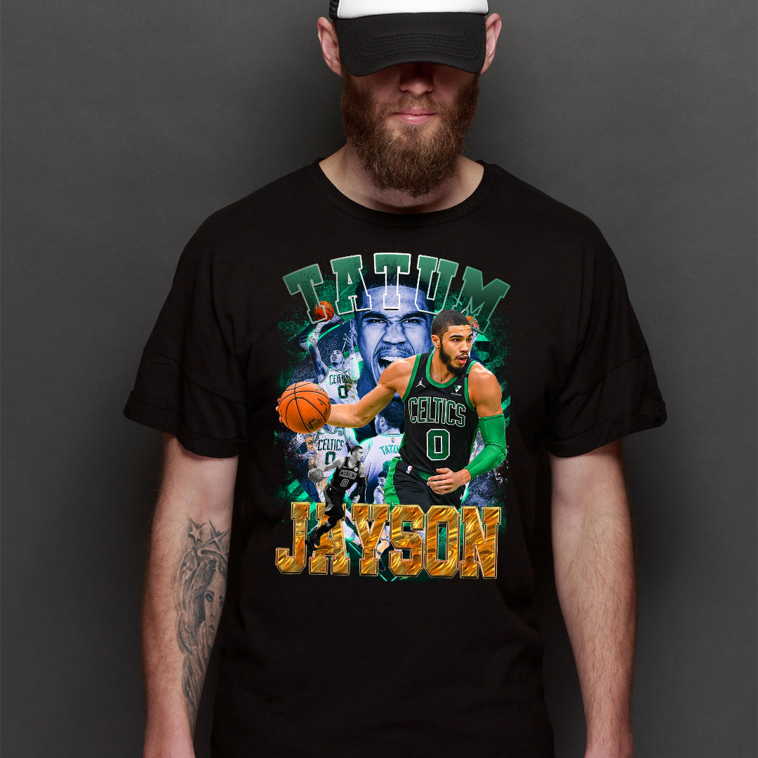 Jayson Tatum V6 NBA T-Shirt Sport Athlete Family Tee